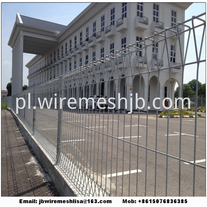 PVC Coated Rolltop Fence BRC Pool Fence